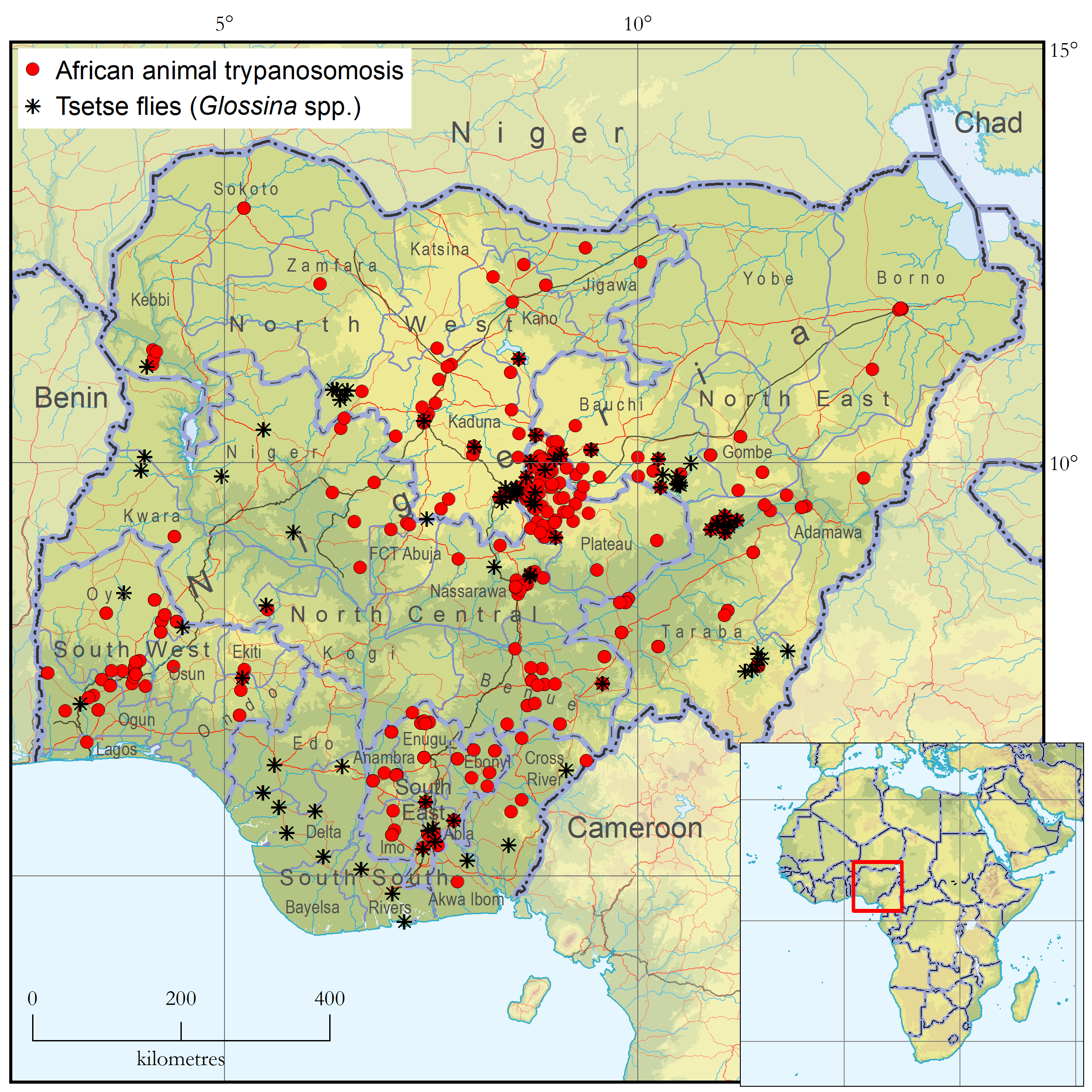 Developing National Atlases of Tsetse and African Animal Trypanosomosis